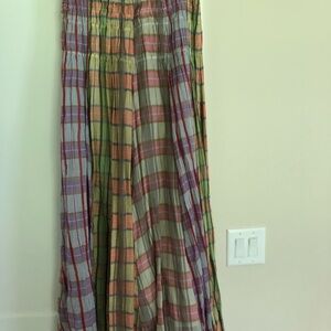 Free People Multi Colored Gorgeous Maxi Skirt